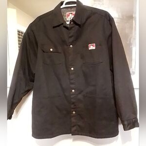 Ben Davis Black Shirt Jacket
